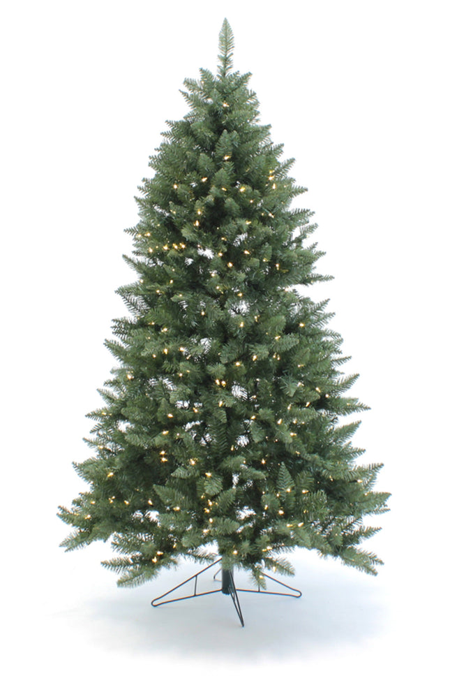 Prelit Spruce Tree