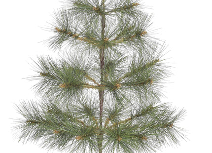 24" Tabletop Mountain Pine Christmas Tree with Burlap Wrapped Base