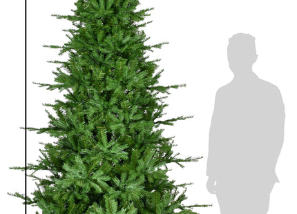 11ft Unlit Natural Green Aspen Fir Christmas Tree - Green