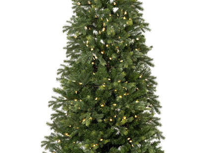 Prelit Slim Balsam Christmas Tree with Warm White Lights