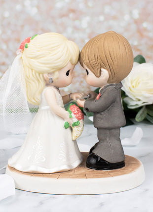 Precious Moments This Ring I Wed Thee Christmas Tabletop Ornament  by PRECIOUS MOMENT Ornament