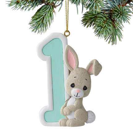 Precious Moments Birthday Year Ornament - One, Three, Four, Five