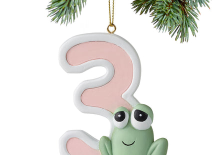 custom precious moments this year you're three christmas ornament – Christmas ornament, holiday tree decoration or gift