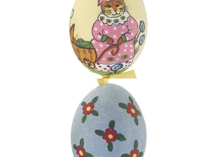 keepsake bunny with carriage easter egg christmas ornament – Christmas ornament, holiday tree decoration or gift