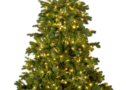 Prelit Calgary Spruce Christmas Tree with Warm White Lights