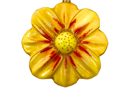 Pucker Up Buttercup Polish Glass Ornament