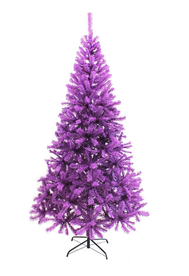 Purple Canadian Pine Halloween Christmas Tree