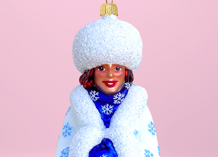 Corinna Glass Christmas Ornament