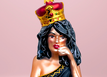 Jenna Glass Christmas Ornament