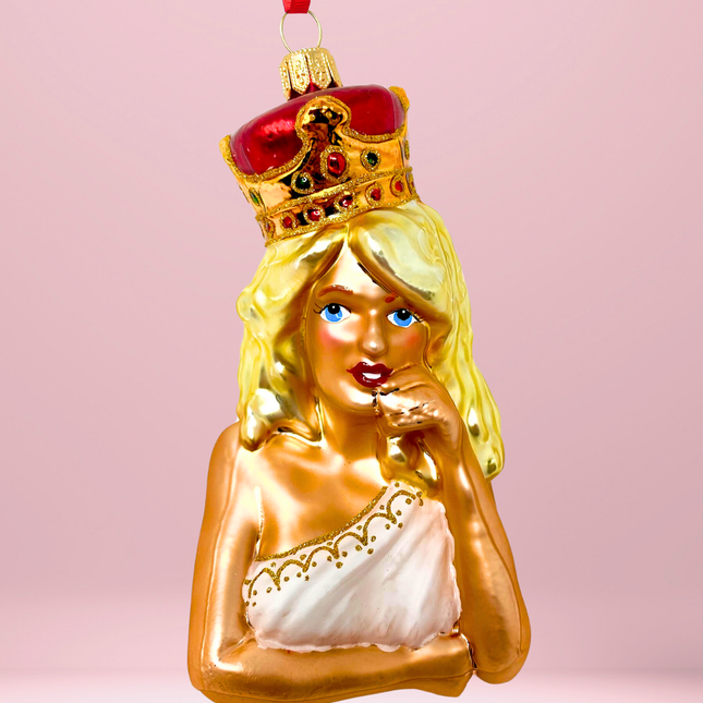 Kim Glass Christmas Ornament