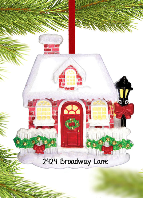 Our New Home Ornament  by POLARX Ornament