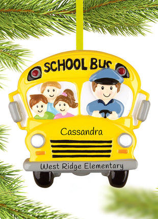 Bus Driver Ornament  by POLARX Ornament