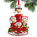 Dad with Three Children
