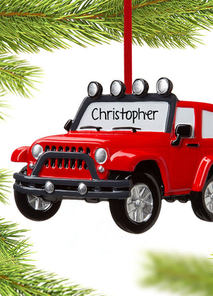 Jeep 4x4 Ornament  by POLARX Ornament