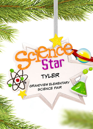 Science Star Ornament  by POLARX Ornament