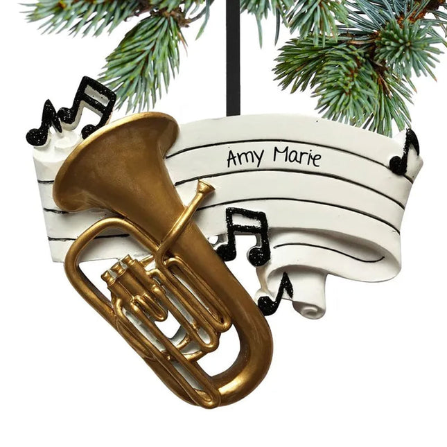 Tuba Ornament