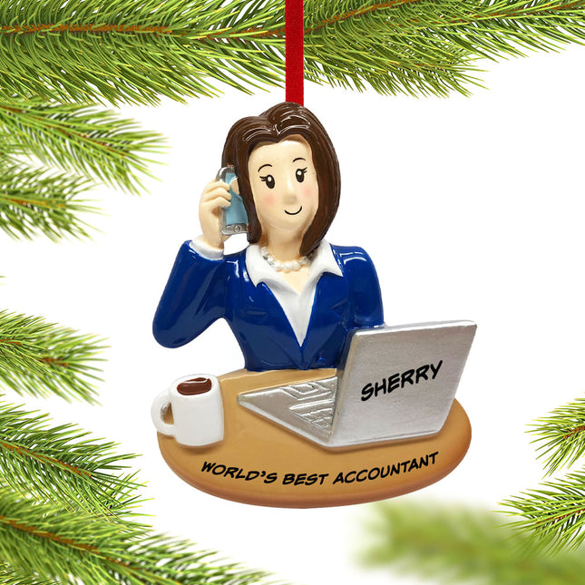 Business Man or Business Woman Personalized Ornament