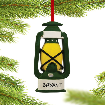 keepsake personalized camping lantern christmas ornament – Christmas ornament, holiday tree decoration or gift