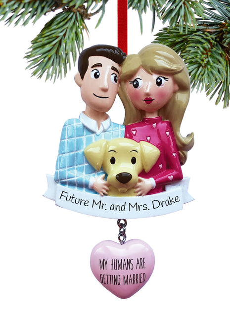 My Humans are Getting Married Ornament  by POLARX Ornament