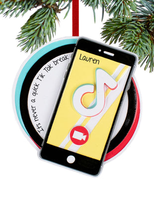 TikTok Ornament  by POLARX Ornament