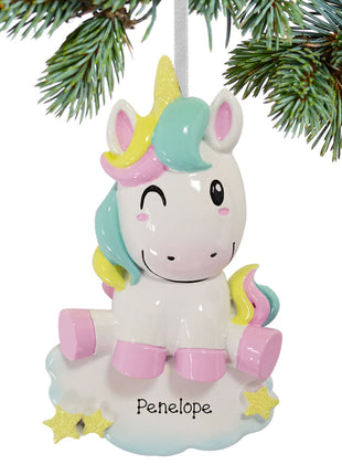 Unicorn Ornament  by POLARX Ornament