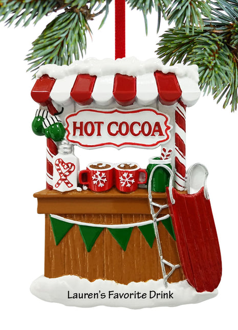 Hot Cocoa Stand Ornament  by POLARX Ornament