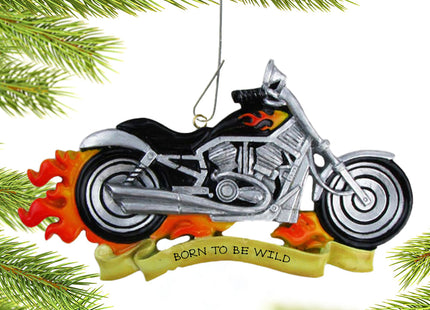 personalized personalized harley motorcycle christmas ornament – Christmas ornament, holiday tree decoration or gift