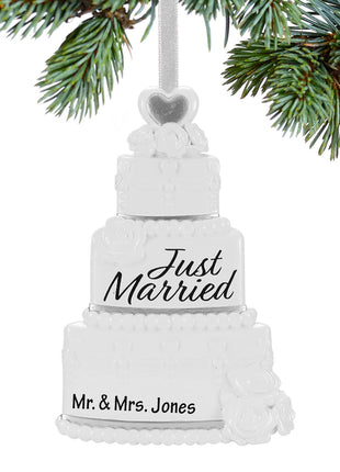 Wedding Cake Ornament  by POLARX Ornament