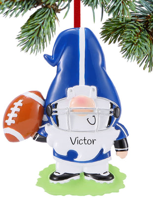Football Gnome Ornament  by POLARX Ornament
