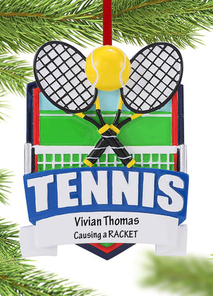 Tennis Ornament  by POLARX Ornament