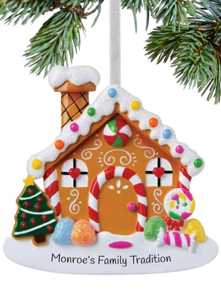 New Home Gingerbread House Ornament  by ORNAMENT SHOP EXCLUSIVE Ornament