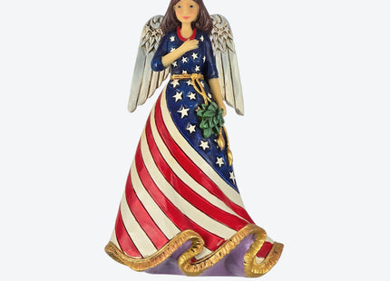 Patriotic Angel Christmas Ornament