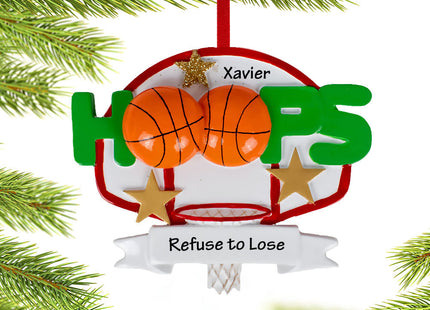 Personalized Basketball Ornament