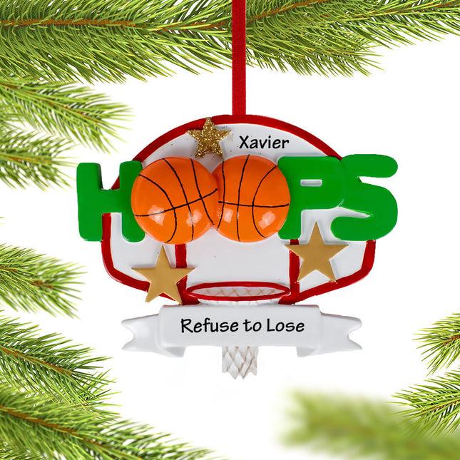 Personalized Basketball Ornament