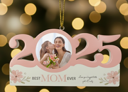 Personalized Dated Mom Ornament