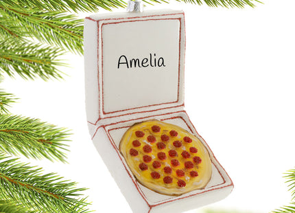 personalized personalized pizza delivery christmas ornament – Christmas ornament, holiday tree decoration or gift