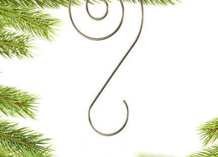 engraved personalized spiral ornament hooks (set of 12) christmas ornament – Christmas ornament, holiday tree decoration or g