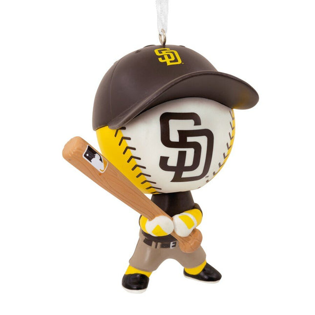 Hallmark San Diego Padres Bouncing Buddy Christmas Ornament