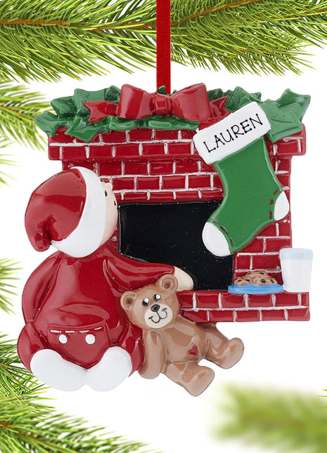 Waiting For Santa Ornament  by RUDOLPH AND ME Ornament