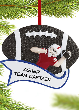 Football Male Ornament  by RUDOLPH AND ME Ornament