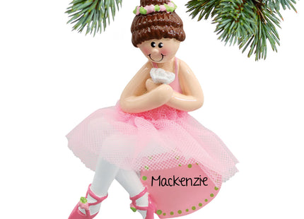 personalized personalized ballet dancer christmas ornament – Christmas ornament, holiday tree decoration or gift