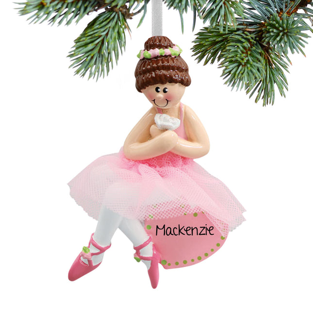 Ballet Dancer Christmas Ornament