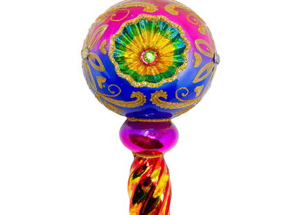 Radiant Riches Polish Glass Ornament