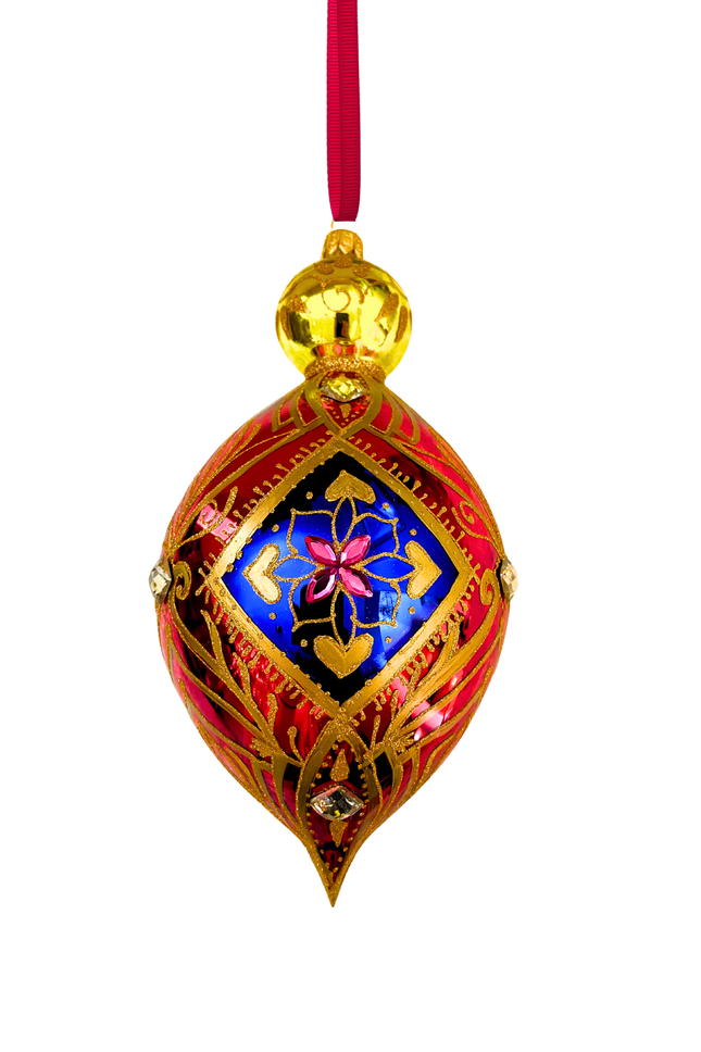 Resilience Glass Ornament