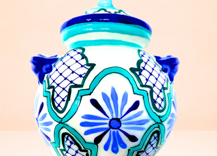 Ricci Cookie Jar Polish Glass Ornament