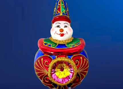 Ringmaster of Radiance Glass Ornament