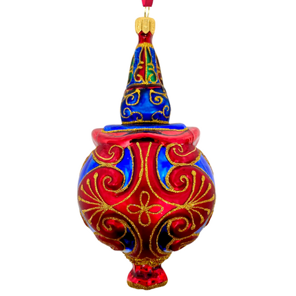 Ringmaster of Radiance Glass Ornament