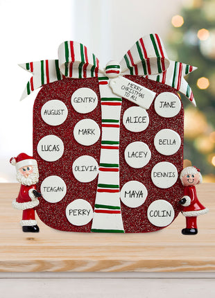 Package Family Tabletop Ornament  by RUDOLPH AND ME Ornament