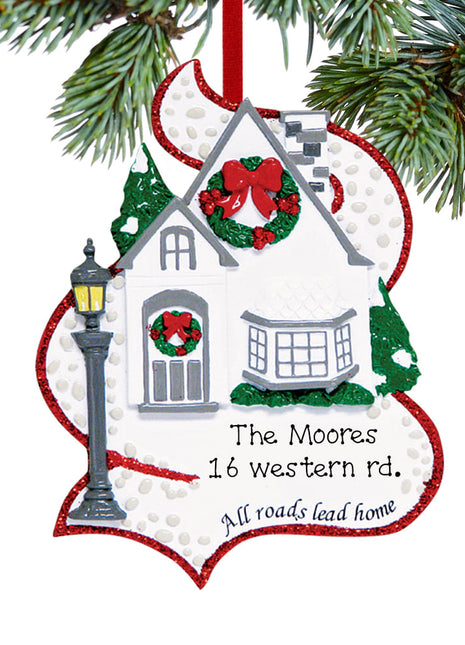 All Roads Lead Home Ornament  by RUDOLPH AND ME Ornament
