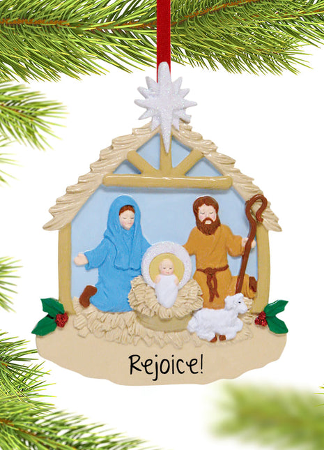 Nativity Ornament  by RUDOLPH AND ME Ornament